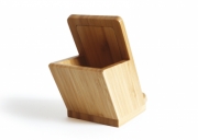BAMBOO MOBILE PEN STAND