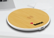 BAMBOO WIRELESS FAST CHARGING PAD 15W OUTPUT