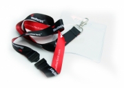 Lanyards with Plastic Badge