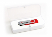 Metal KeyShape USB-Red Color