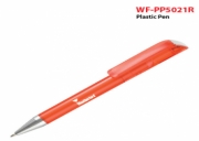 RED Frosty Plastic Pen