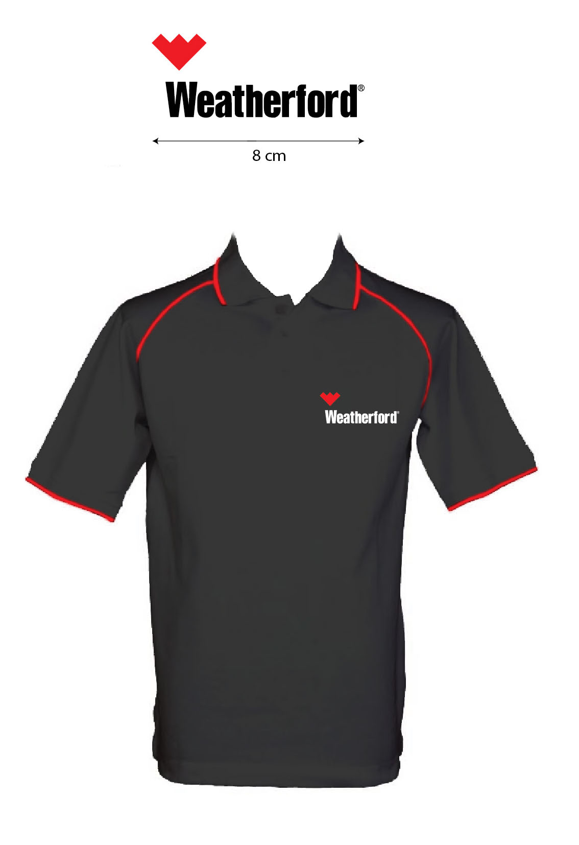 Reglan Polo Ti-Shirt-Black Color-SIZES AVAIALBLE -S&M - WeatherFord
