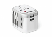 TRAVEL ADAPTER WITH DUAL TYPE-C AND USB PORT