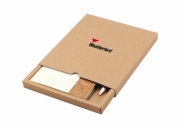WHITE RECYCLED NOTEBOOK SET